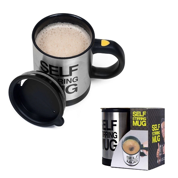 4791 SELF STIRRING MUG USED IN ALL KINDS OF HOUSEHOLD AND OFFICIAL PLACES FOR SERVING DRINKS, COFFEE AND TYPES OF BEVERAGES ETC. - 185