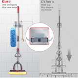 0198  WALL MOUNTED MOP & BROOM HANGER HOLDER 