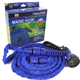 0502 -50 FT EXPANDABLE HOSE PIPE NOZZLE FOR GARDEN WASH CAR BIKE WITH SPRAY GUN