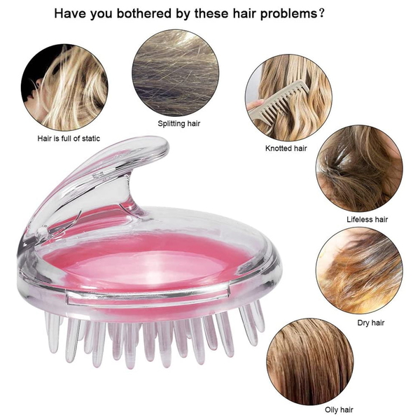 6058 SILICONE HEAD MASSAGER