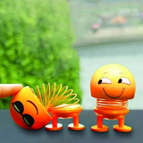0602 EMOTICON FIGURE SMILING FACE SPRING DOLL