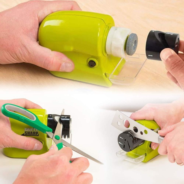 0135 CORDLESS MOTORIZED KNIFE BLADE SHARPENER TOOL