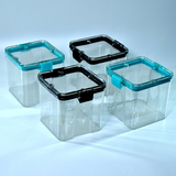 2763 4 PC SQUARE CONTAINER 700 ML