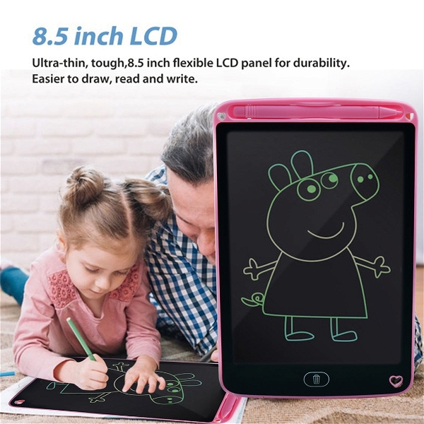 1360 LCD PORTABLE WRITING PAD/TABLET FOR KIDS - 8.5 INCH