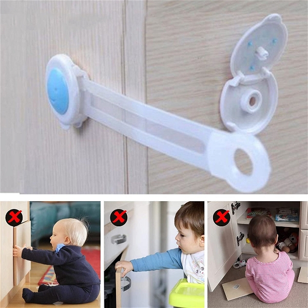 4688 BABY PROOFING CHILD SAFETY STRAP LOCKS (1PC ONLY)