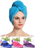 1408 QUICK TURBAN HAIR-DRYING ABSORBENT MICROFIBER TOWEL/DRY SHOWER CAPS (1 PC)