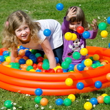 8013 MEDIUM SIZE PREMIUM BALLS COLOR BALLS FOR KIDS POOL BALLS SET (50 PCS)