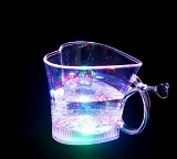 0759 HEART SHAPE ACTIVATED BLINKING LED GLASS CUP
