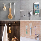 4861 TRANSPARENT MULTI-FUNCTION WALL STORAGE HOOKS