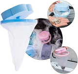1446 WASHING MACHINE FLOATING FILTER LINT MESH BAG NET POUCH HAIR/LINT CATCHER