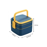 2838A DOUBLE-LAYER PORTABLE LUNCH BOX
