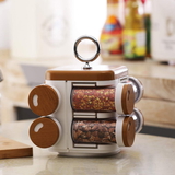 8117 GANESH STOREWELL PLASTIC SPICE RACK - SET OF 8