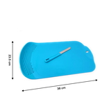 2389A CHOP & DRAIN VEGETABLES FRUITS CHOPPING BOARD SLEEK KNIFE
