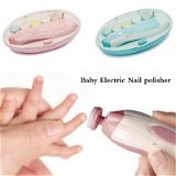 1223 ELECTRIC BABY NAIL TRIMMER WITH GRINDING HEADS FOR NEWBORN INFANT AND TODDLER