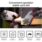 9062 MULTI-FUNCTION HEXAGON UNIVERSAL WRENCH ADJUSTABLE BIONIC PLIER SPANNER REPAIR HAND TOOL 