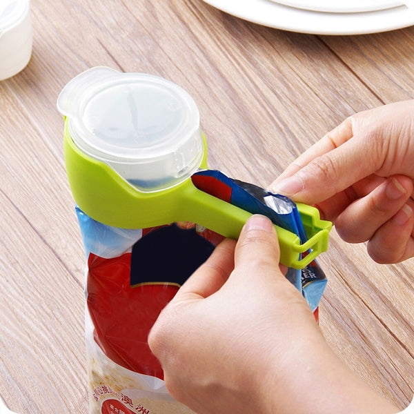 2498 PORTABLE SEAL POUR FOOD STORAGE BAG