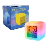 Colour changing clock