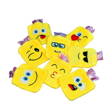 6535 1PC MIX EMOJI DESIGNS SMALL HOT WATER BAG WITH COVER 