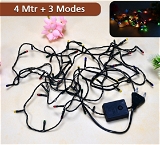 7291 : 4 METER FESTIVAL DECORATION LED STRING LIGHT IN MULTICOLOR WITH 3 MODES CHANGING CONTROLLER