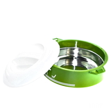 2561 INSULATED WITH INNER STAINLESS STEEL SERVING CASSEROLE WITH LID - 130 Rs Moq 100 Pieces