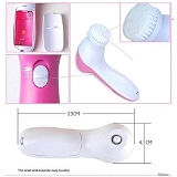0340 -5-IN-1 SMOOTHING BODY & FACIAL MASSAGER (PINK)