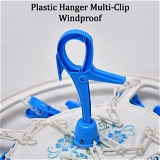 7282 CLOTHES HANGING CLIPS FOR CLOTHES HANGER FOR DRYING CLOTH