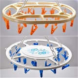 7282 CLOTHES HANGING CLIPS FOR CLOTHES HANGER FOR DRYING CLOTH