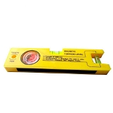 0429 8-INCH MAGNETIC TORPEDO LEVEL WITH 1 DIRECTION PIN, 2 VIALS AND 360 DEGREE VIEW