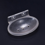 7651 SINGLE SOAP DISH ROUND FOR BATHROOM USE