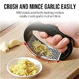 2350 MULTIPURPOSE GARLIC PRESSER SQUEEZE PRESS CRUSHER STAINLESS STEEL WITHOUT BOX