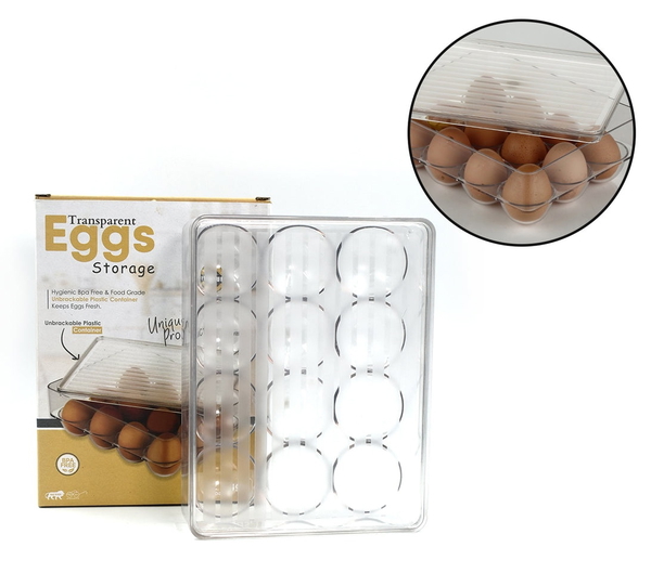2794 12 CAVITY EGG STORAGE BOX FOR HOLDING AND PLACING EGGS EASILY AND FIRMLY(PREMIUM QUALITY)