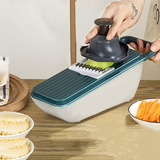 2165 MULTIFUNCTIONAL VEGETABLE SLICER CUTTER ONION AND POTATO SLICER CUTTER WITH 6BLADES AND 1 PEELER(PREMIUM QUALITY)