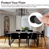 9030A FURNITURE PAD ROUND FELT PADS FLOOR PROTECTOR PAD FOR HOME & ALL FURNITURE USE