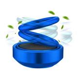 6319 SOLAR POWER CAR AROMA DIFFUSER 360°DOUBLE RING ROTATING DESIGN