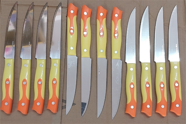Kitchen Knife SS (Yellow)