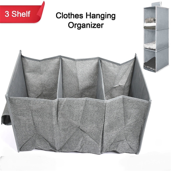 4074 CLOTHES STORAGE ORGANISER WASHABLE DRAWER ORGANISER FOR HOME USE