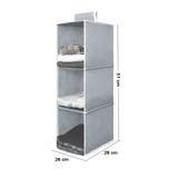 4074 CLOTHES STORAGE ORGANISER WASHABLE DRAWER ORGANISER FOR HOME USE