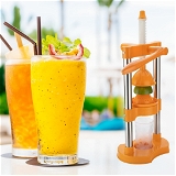 7128 HAND PRESSURE JUICER WITH GLASS MANUAL COLD PRESS JUICE MACHINE