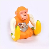 4487 FUNNY BANANA MONKEY MUSICAL LIGHT JUMPING SKIPPING FUNNY GIFT TOY FOR KIDS