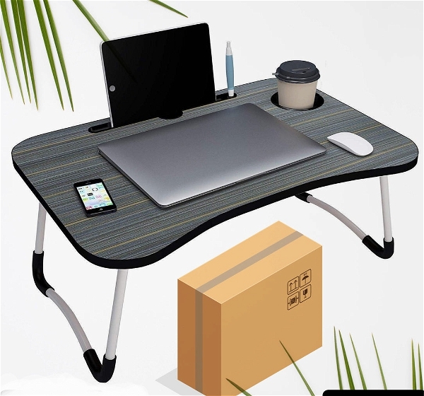 4492 Multi-Purpose Laptop Desk for Study and Reading with Foldable Non-Slip Legs