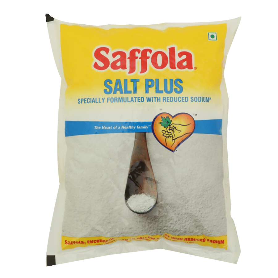 Saffola Salt/Mithu, 1 kg Pouch - 1 KG