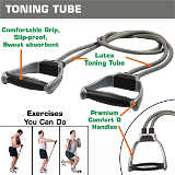 Double Toning Tube Exercise Band 50pc ctn 
