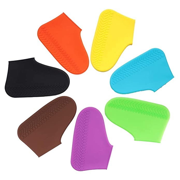 Silicone Shoe Cover - medium  multi color 