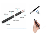 Rainsound  Green Laser PEN Pointer 5mW 532nm With High Beam , 2 Batteries Include, BOX PACK - 100 pcs in 1 ctn 