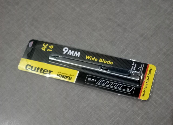 9MM CUTTER BIG BLISTER PKG HX-16