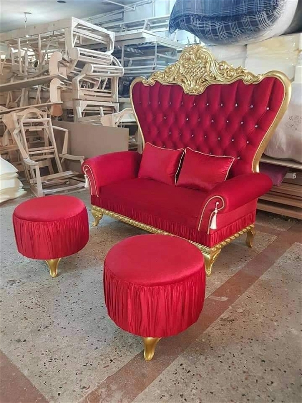 High Back Maharaja Sofa Set - all colors available