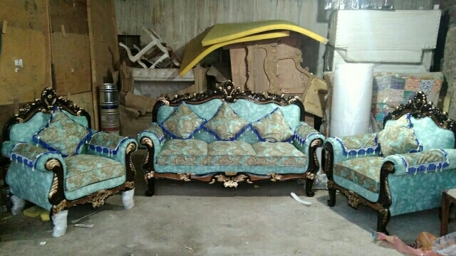 Royal Antique 3+1+1 Sofa Set - all colours available