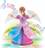 Homeoculture Beautiful Dancing Princess Angel Doll � Toy Features Amazing Music, Walks, Spins, Dances and Emits Awesome Light & Sound - Kids of All Ages (Angel Doll) - 0.5
