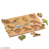 Homeoculture Birds Name Learning Game Board for 3+Years Kids (Set of 1) Multicolor