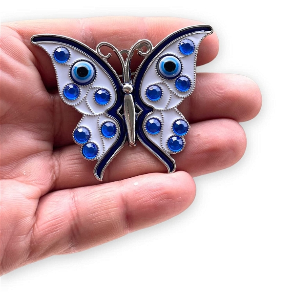 Homeoculture Evil Eye Butterfly Miniature Attractive Fridge Magnet